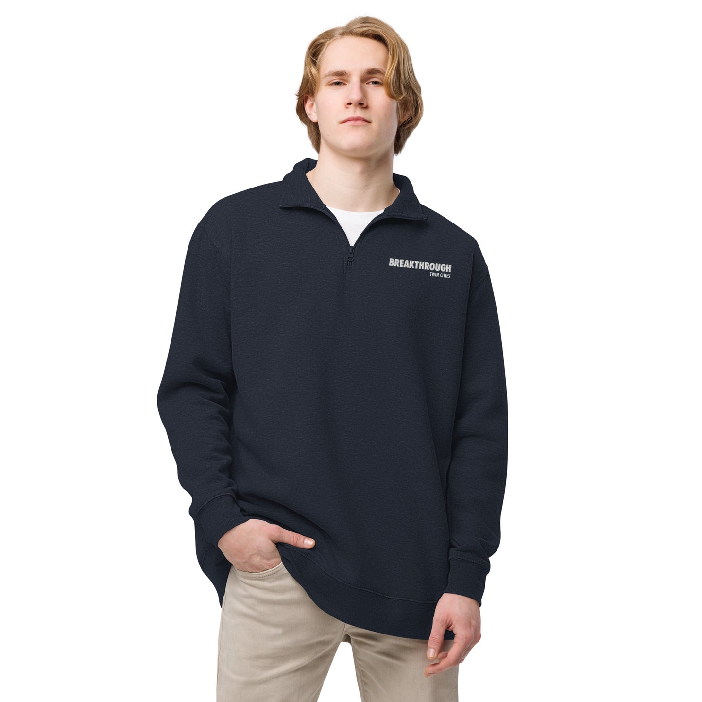 Breakthrough Twin Cities classic fleece pullover